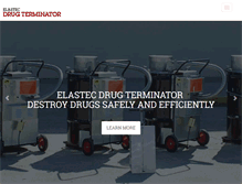 Tablet Screenshot of drugterminator.com